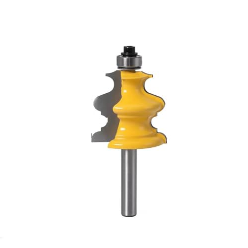 Temhyu 8mm Schaft Gehäuse Basis Molding Router Bit Set CNC Linie Messer Holzbearbeitung Cutter Zapfen Cutter for Holzbearbeitung Werkzeuge(NO1) von Temhyu