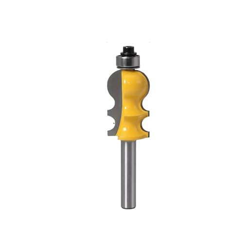 Temhyu 8mm Schaft Gehäuse Basis Molding Router Bit Set CNC Linie Messer Holzbearbeitung Cutter Zapfen Cutter for Holzbearbeitung Werkzeuge(NO2) von Temhyu