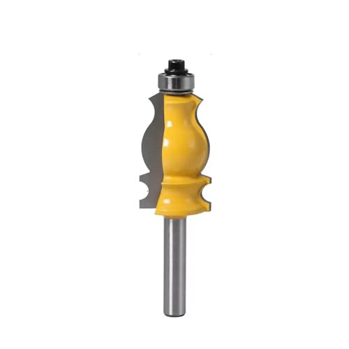 Temhyu 8mm Schaft Gehäuse Basis Molding Router Bit Set CNC Linie Messer Holzbearbeitung Cutter Zapfen Cutter for Holzbearbeitung Werkzeuge(NO3) von Temhyu