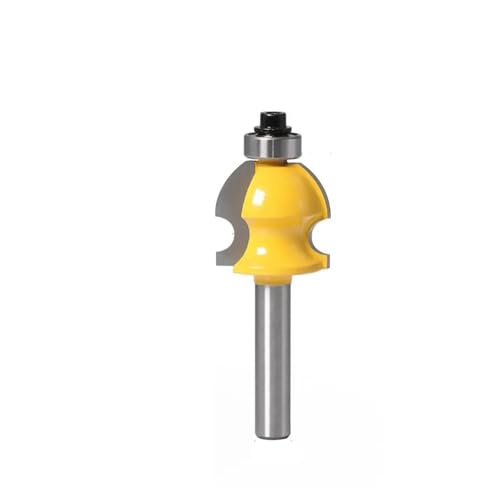 Temhyu 8mm Schaft Gehäuse Basis Molding Router Bit Set CNC Linie Messer Holzbearbeitung Cutter Zapfen Cutter for Holzbearbeitung Werkzeuge(NO6) von Temhyu