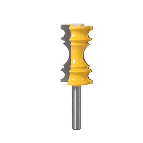 Temhyu 8mm Schaft Gehäuse Basis Molding Router Bit Set CNC Linie Messer Holzbearbeitung Cutter Zapfen Cutter for Holzbearbeitung Werkzeuge(NO7) von Temhyu