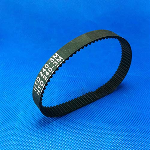 Temhyu Shuxiang-Zahnriemen Breite 10mm Gummi Zahnriemen, HTD3M-Förderband mit Synchronriemen Premium Synchronriemen (Length : 207 3M, Width : Width 10mm) von Temhyu