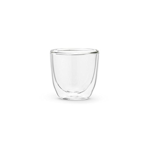 Teministeriet TMA-005 Doppelwandige Glasbecher 100 ml, transparent von Teministeriet