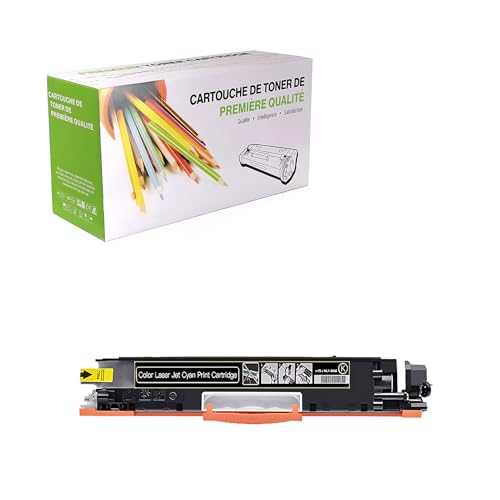 TenFenk Kompatible Tonerkartusche Als Ersatz Für HP 130A CF350A CF351A CF352A CF353A Für Die Verwendung Mit HP Color Laser Pro MFP M176 M176N M176FN M177 M177FW Drucker,Schwarz von TenFenk