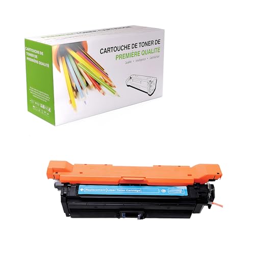 TenFenk Kompatible Tonerkartusche Als Ersatz Für HP 508A CF360A CF361A CF362A CF363A Für Die Verwendung Mit HP Color Laser Enterprise M577C M577Z M552DN M553DN M577DN Drucker,Cyan von TenFenk