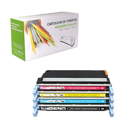 TenFenk Kompatible Tonerkartusche Als Ersatz Für HP 644A Q6460A Q6461A Q6462A Q6463A Für Die Verwendung Mit HP Color Laser 4730X 4730XS MFP CM4730F CM4730FM CM4730FS Drucker, 4Er-Pack,4p von TenFenk