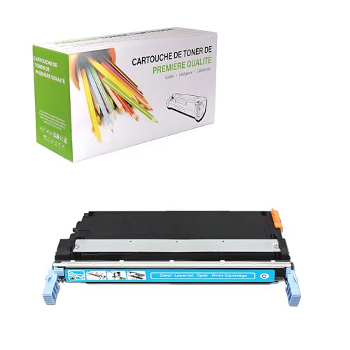 TenFenk Kompatible Tonerkartusche Als Ersatz Für HP 644A Q6460A Q6461A Q6462A Q6463A Für Die Verwendung Mit HP Color Laser 4730X 4730XS MFP CM4730F CM4730FM CM4730FS Drucker,Cyan von TenFenk