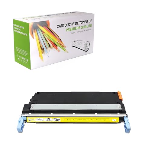 TenFenk Kompatible Tonerkartusche Als Ersatz Für HP 644A Q6460A Q6461A Q6462A Q6463A Für Die Verwendung Mit HP Color Laser 4730X 4730XS MFP CM4730F CM4730FM CM4730FS Drucker,Gelb von TenFenk