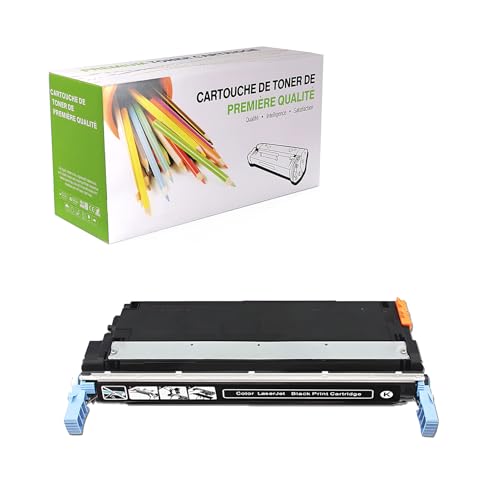 TenFenk Kompatible Tonerkartusche Als Ersatz Für HP 644A Q6460A Q6461A Q6462A Q6463A Für Die Verwendung Mit HP Color Laser 4730X 4730XS MFP CM4730F CM4730FM CM4730FS Drucker,Schwarz von TenFenk