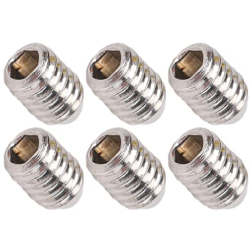 50-teilige Stellschraube, M2 Oder M2.5 Oder M3 Innensechskant-Gewindestifte Edelstahl-Inbuskopf-Madenschraube Innensechskant Kopfloser Stellschrauben-Sortiment Hardware-Befestigungselemente(M3x4) von TenNuoDa