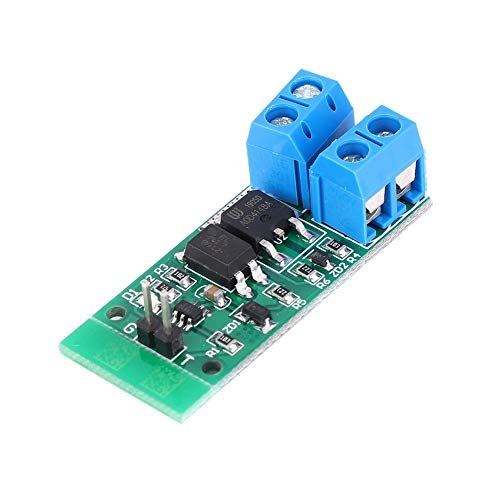 TenNuoDa IO95A01 3,3–12 V, 8 A, selbstsicherndes elektronisches MOS-Röhren-Schaltmodul, Flip-Flop-Latch-Schaltmodul, für Motoren, Relais, Magnetventile von TenNuoDa