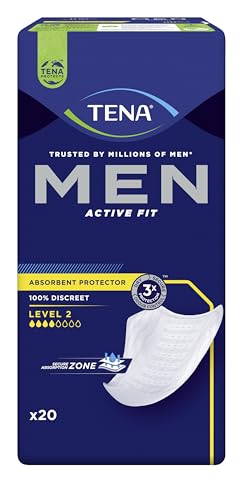 Tena Men Level 2 Einlagen, 20 Stück von Tena