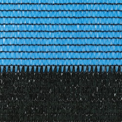 Tenax TENAX soleado SPORT 2x5 Webnetz Sichtschutz zweifarbig schwarz/blau von TENAX