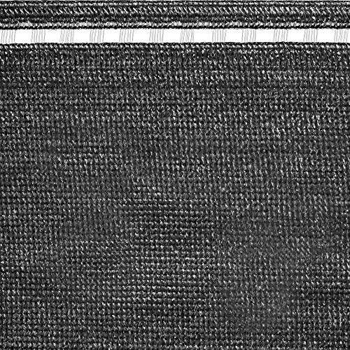 TENAX Coimbra Dark 1,00x50 m Anthrazitgrau, Gewebte Schattierungsnetz und Sichtschutznetz, Hohe Abschirmung von TENAX