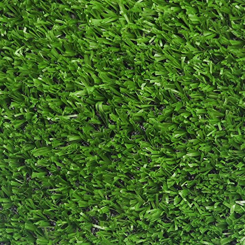 TENAX Standard Green 2,00 x 3 m Grün, Kunstgras, Matte mit 7 mm Fasern, Grüner Teppich für Innen- und Außenbereiche, Balkone, Eingangsdekor und Läufer von TENAX