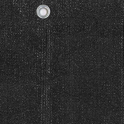 Tenax Aloha 1,50x5 m Anthrazitgrau, gewebtes Sichtschutznetz mit Ösen, Abschirmen von Balkonen, Umzäunungen und Gärten von TENAX