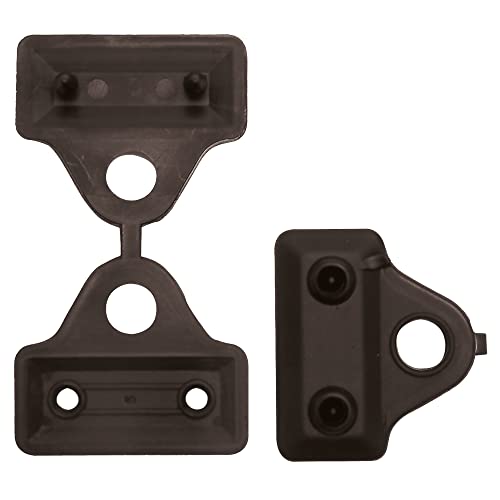 Tenax Clips 5 cm Schwarz, Schachtel mit 12 Clips, Clips zur Befestigung von gewebten Netzen als Sichtschutz und Schattenspender von TENAX