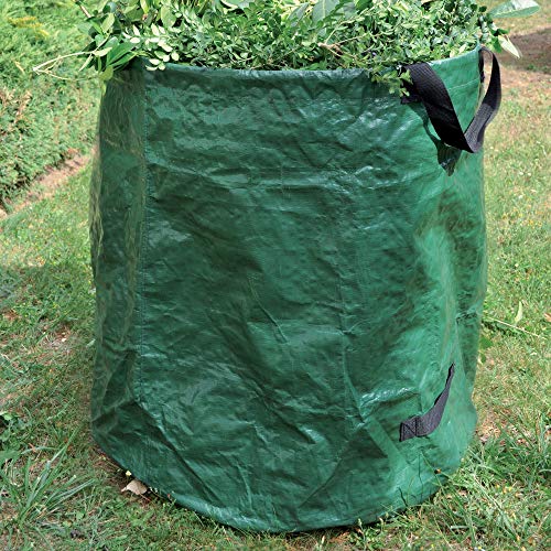 TENAX Skip Bag Maxi Grün, Fassungsvermögen 250 Liter, Gartentasche für Laubsammlung von TENAX