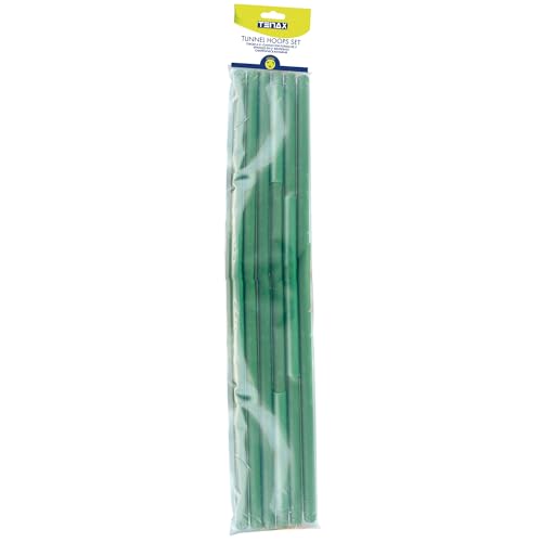 Tenax Kunststoffbögen für Gewächshaustunnel, Grün, Packung mit 6 Rohren à 85 cm + 3 Verbindungen à 15 cm. Mit Einer Packung erhält Man 3 Bögen à 170 cm von TENAX