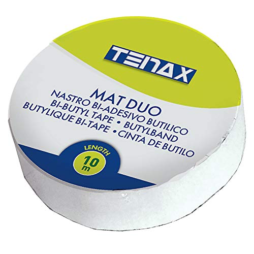 Tenax Mat Duo Bitumenband zur Befestigung von Kunstrasen, 0,05 x 10 m, Grau von TENAX