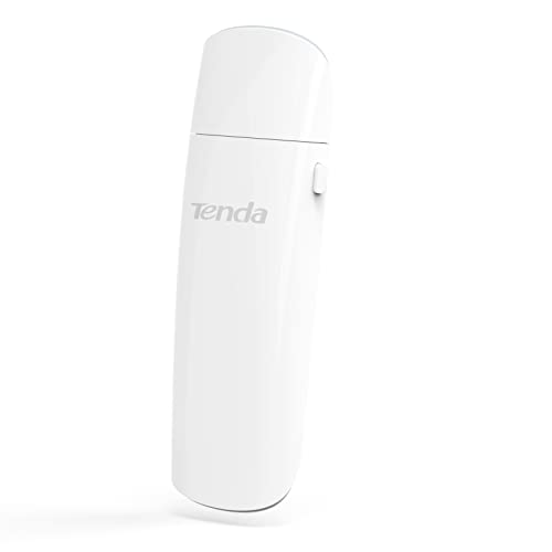 Tenda AC1300 WiFi Dongle - USB 3.0 Mini Dual Band WiFi Adapter für PC/Desktop/Laptop, unterstützt Windows 11/10/8.1/8/7/XP, Linux, Mac OS X 10.6-10.12 (U12) von Tenda