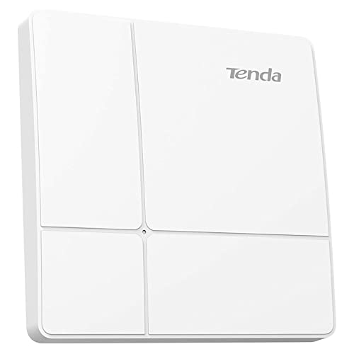 Tenda i24 AC1200 WLAN Access Point PoE (802.11ac Dualband, MU-MIMO, mehrere SSIDs, PoE+ Powered, inklusive Netzteil) von Tenda