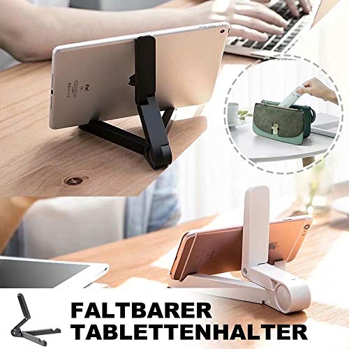 Tendaisy rheinwing Faltbarer Tablet-Halter Weiß von Tendaisy