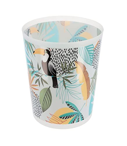 BEDRUCKTER PP ABFALLEIMER 5L - BACK TO NATURE von Tendance