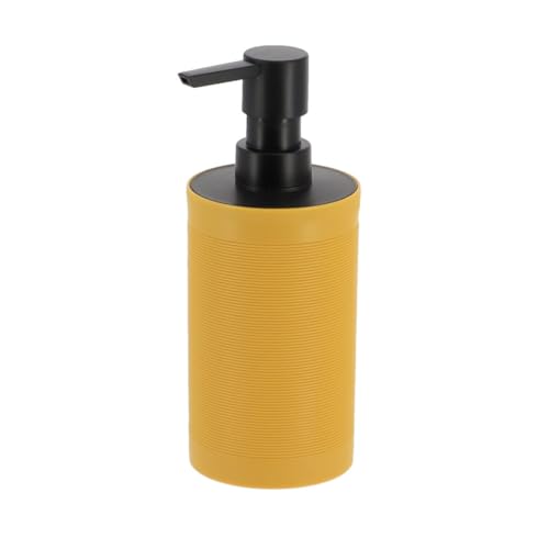 Seifenspender pp zweifarbig 440 ml - ocker schwarz - Tendance von Tendance
