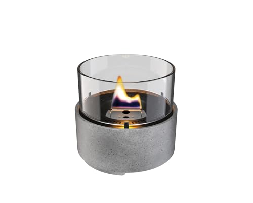 Cafe 14 Lava Porcelain lavakeramik grau tischfeuer tenderflame Ø 14,2 x 13,5 cm von Tenderflame