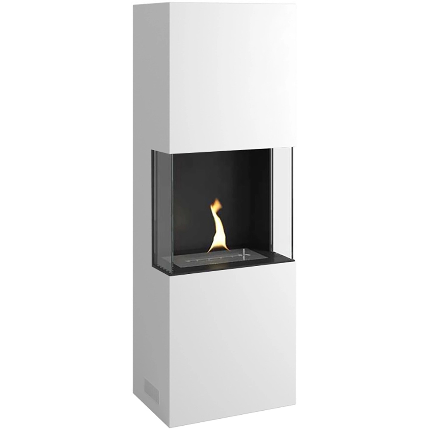 Tenderflame Ambientekamin Indie mit Brenner Weiß 2 kW von Tenderflame