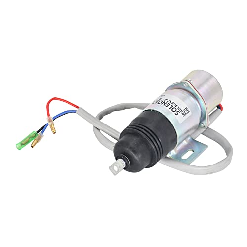 Tendparts MV217A MV2-17A 1819100520 24 V Kraftstoffabsperr-Magnetspule 181910-0520 894453-3411 1-81910-0520 kompatibel mit Aichi Lift mit Isuzu-Motor 4J62 4J61 4JG1 4JG2 6BG1 6BB1 von Tendparts