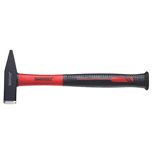 Teng Tools HMEG300 Hammer mit Kreuzschlitz, rund, 300 g, silberfarben von Teng Tools