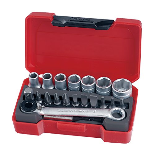 TENG T1420 20 Piece Bits Socket Set 1/4in Drive von Teng Tools