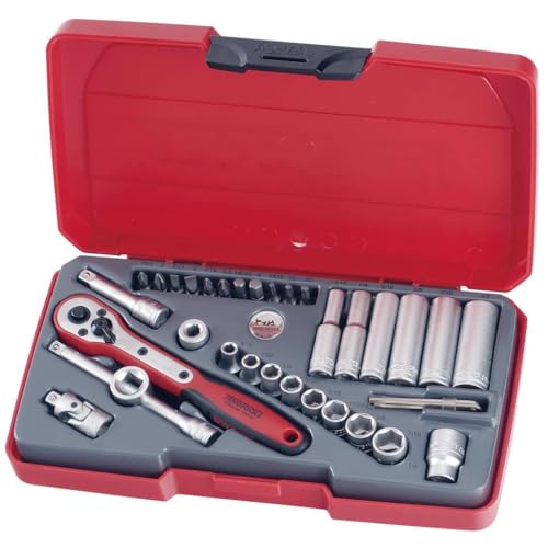 TENG T1435af Socket Set A/f 35 Piece 1/4in Drive von Teng Tools