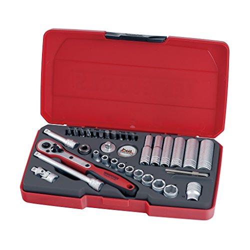 Teng T1436 Socket Set Metric 36 Piece 1/4in Drive von Teng Tools