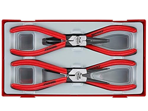 Teng TT4747Mega Bite Sicherungsringzangen-Set, 4 Stück von Teng