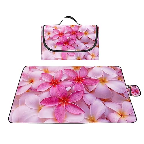 TengYuer Outdoor Picknickdecke 150x200cm Picknickdecke Wasserdicht Weich Tragbar mit Tragegriff für Camping Picknick Wandern Reisen Campingdecke Rosa Blume TengYuer Outdoor Picknickdecke 150x200cm Picknickdecke Wasserdicht Weich Tragbar mit Tragegriff für Camping Picknick Wandern Reisen Campingdecke Rosa Blume von TengYuer