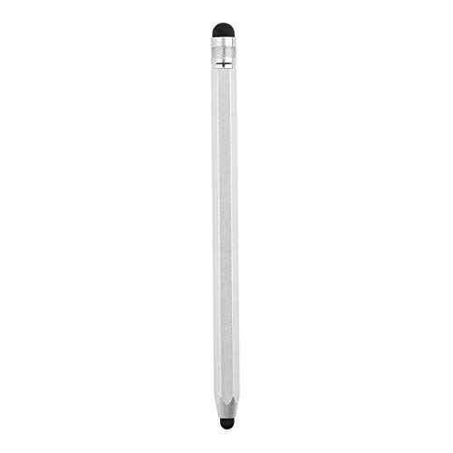 Touchscreen-Stylus-Stift Dual Tips für iPhone iPad Tablet Zeichnung Universal Tablet Smart Phone kapazitiven Bildschirm Touch Stifte (Silber) von Tenglang