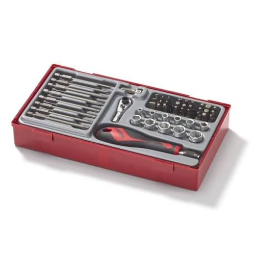 TENGTOOLS 269910105 Tengtools Modell TTMDQ49 Modulare Tabletts, Gläser von Teng Tools