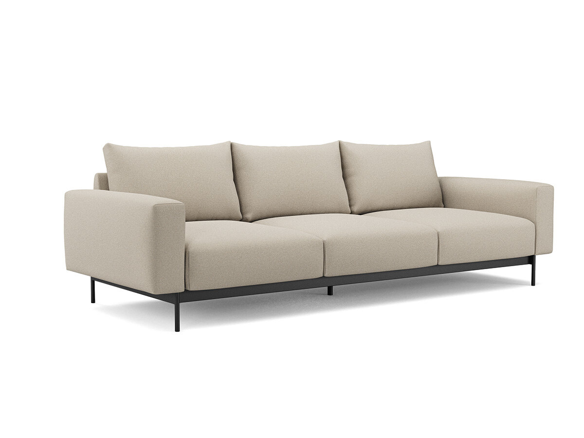 Tenksom Arthon Sofa (3-Sitzer) 441 Zinc - Satya PK3 3-Sitzer - Breite 260 cm (A3) von Tenksom