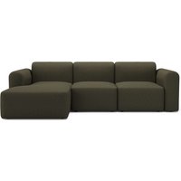 Tenksom Ecksofa "Rund, Relax-Ecke, Big-Sofa, Endless Seating," Bezüge wechselbar, Kaltschaum im Sitz, Nordic Swan Ecolabel von Tenksom