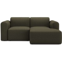 Tenksom Ecksofa "Rund, kompakte Relax-Ecke, für kleine Räume, hoher Sitzkomfort" Bezüge wechselbar, Kaltschaum im Sitz, Nordic Swan Ecolabel von Tenksom