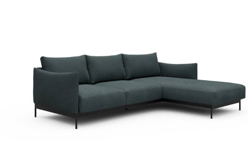 Tenksom Kayto Sofa mit Chaiselongues 573 Dusty Blue - Vivus PK2 2-Sitzer + Lounger - Breite 265 cm (B2) von Tenksom