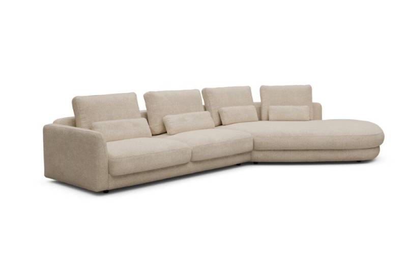 Tenksom Vivole Sofa mit 45° OpenEnd Lounger 496 Natural Beige - Casone PK3 3-Sitzer + 45° Lounger - Breite 393 cm Tenksom Vivole Sofa mit 45° OpenEnd Lounger 496 Natural Beige - Casone PK3 3-Sitzer + 45° Lounger - Breite 393 cm von Tenksom