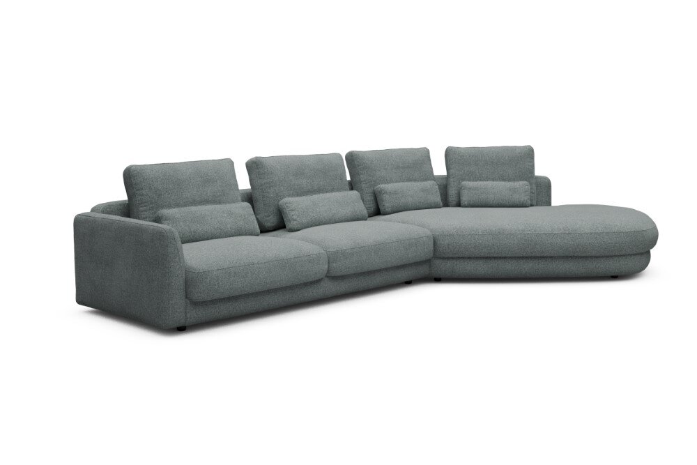 Tenksom Vivole Sofa mit 45° OpenEnd Lounger 499 Light mixed Green - Casone PK3 3-Sitzer + 45° Lounger - Breite 393 cm Tenksom Vivole Sofa mit 45° OpenEnd Lounger 499 Light mixed Green - Casone PK3 3-Sitzer + 45° Lounger - Breite 393 cm von Tenksom
