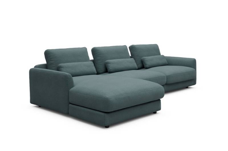 Tenksom Vivole Sofa mit Chaiselongues 442 Niagara - Satya PK3 Lounger + 3-Sitzer - Breite 323 cm von Tenksom