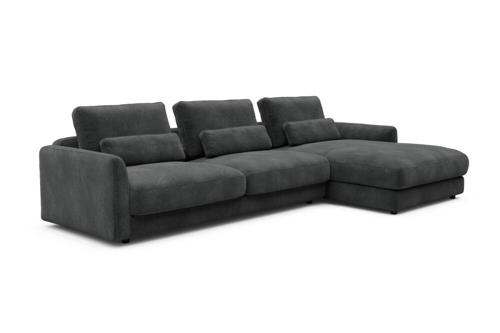Tenksom Vivole Sofa mit Chaiselongues 811 Deep Warm Grey - Smooth PK4 3-Sitzer + Lounger - Breite 323 cm Tenksom Vivole Sofa mit Chaiselongues 811 Deep Warm Grey - Smooth PK4 3-Sitzer + Lounger - Breite 323 cm von Tenksom