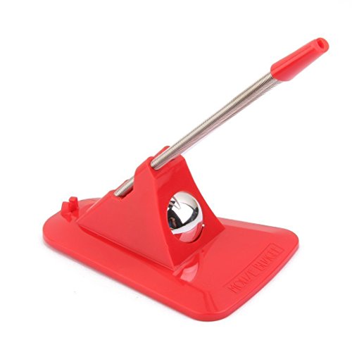 Tenlacum Bunte Mouse Bungee-Mauskabel-Klipp-Scherer-Drahtseil-Organisator-Halter-Linie Fixiermittel (rot) von Tenlacum