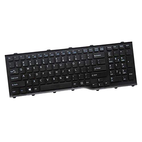 Tenlacum Englische Laptop-Tastatur für Fujitsu Lifebook AH532 A532 N532 NH532 340 x 120 x 5 mm von Tenlacum